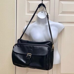 Authentic Coach leather travel bag Unisex